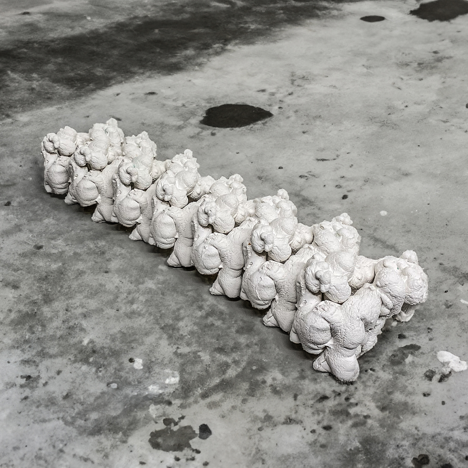 Spinal Infrastructure sculpture